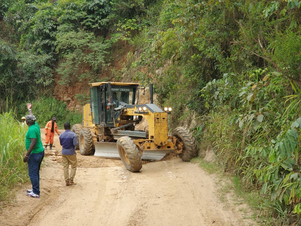 Route Luberizi-Kamanyola-Bukavu: L’ATC propose le plan de déviation de la RN5 dans l’escarpement de NGOMO.