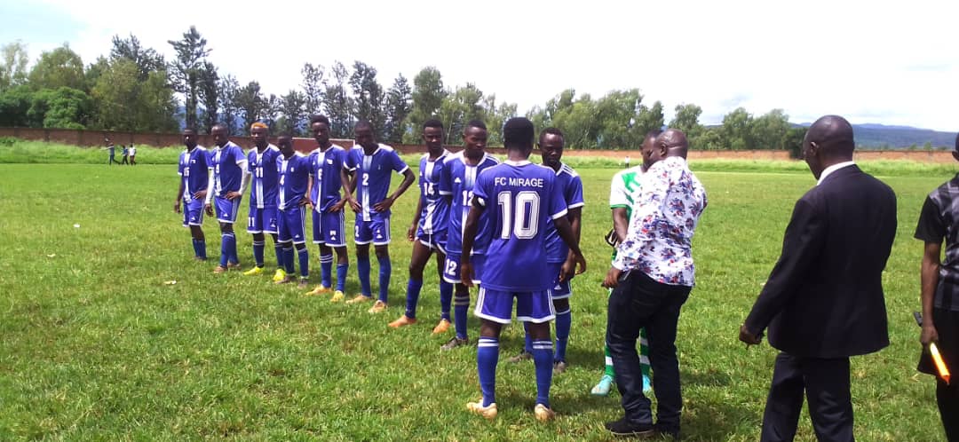 Ligue provinciale de foot Ball : Lancement de match pour les phases préliminaires axe plaine de la Ruzizi à Kamanyola.