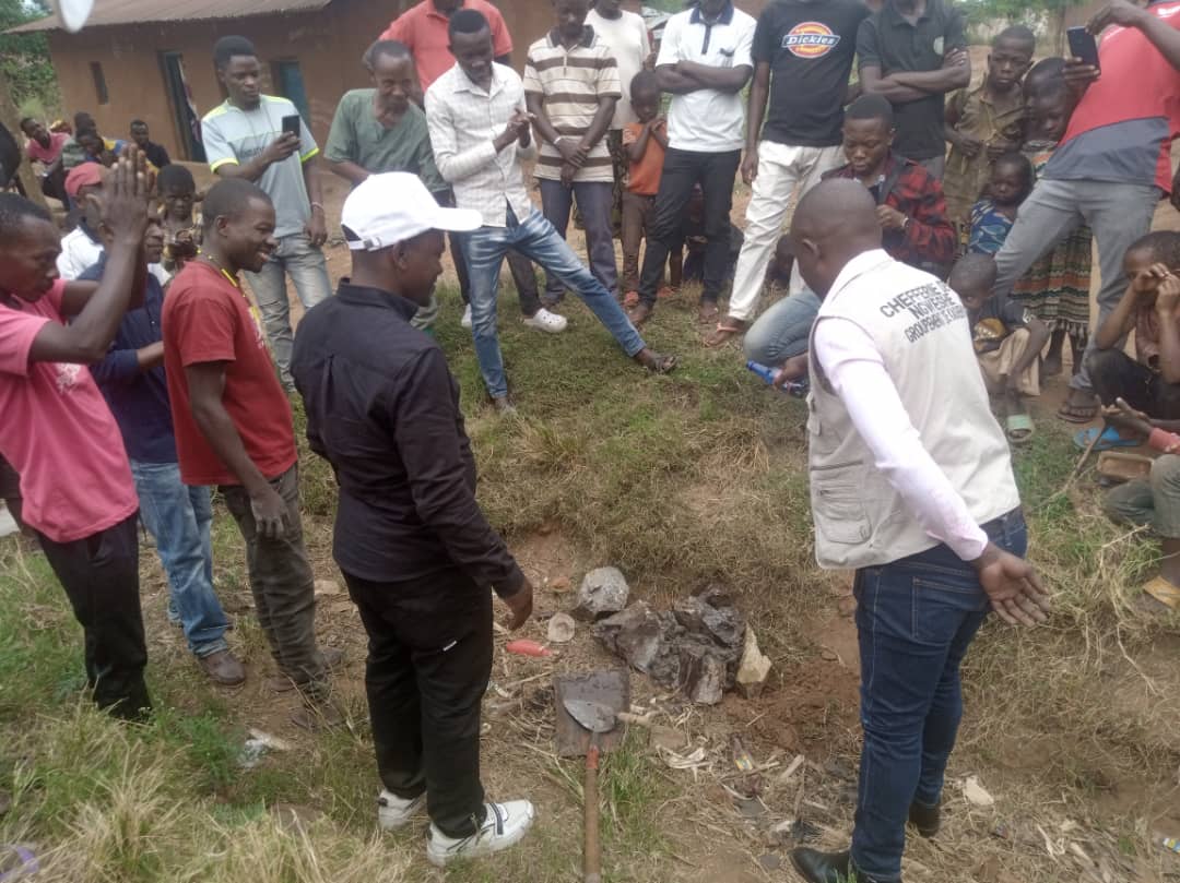 Kamanyola : lancement des travaux de construction du pont Kambara et inauguration du pont kaboya-Kayange, œuvre de Byamungu Bertin Zagabe cadre du MSR.