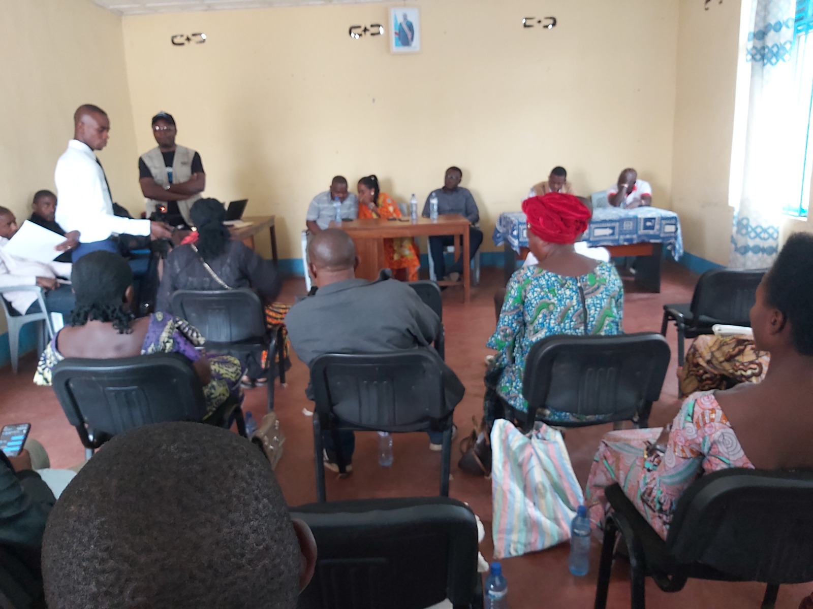 Kamanyola : Des femmes petites commerçantes transfrontalière veulent voir leurs époux sensibilisés sur le planning familial (Débat public Labenevolencija)